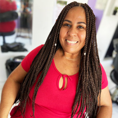 Tranças Box Braids: Jumbo Loiro