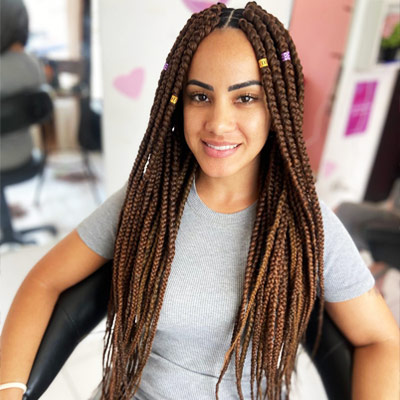 Tranças afro Box Braids